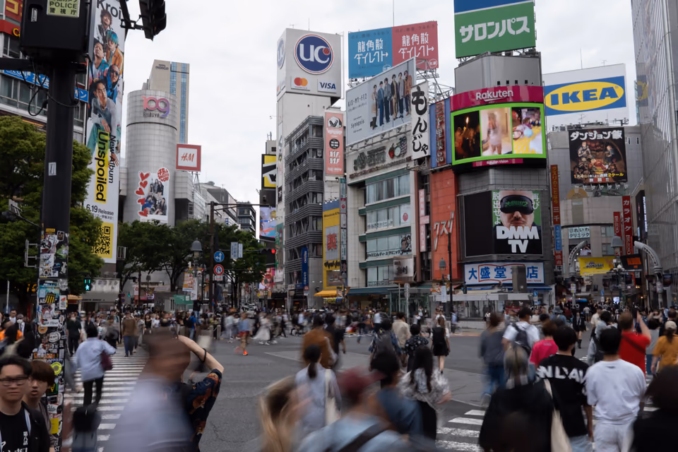 Shibuya crossing
